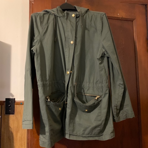 Army green utility jacket - Picture 1 of 4